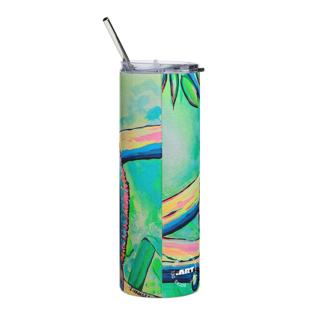 Cyclops Monkey Stainless Steel Tumbler, 20oz | Fun Travel Mug, Eco-Friendly