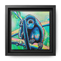 Framed Cyclops Monkey Canvas Print