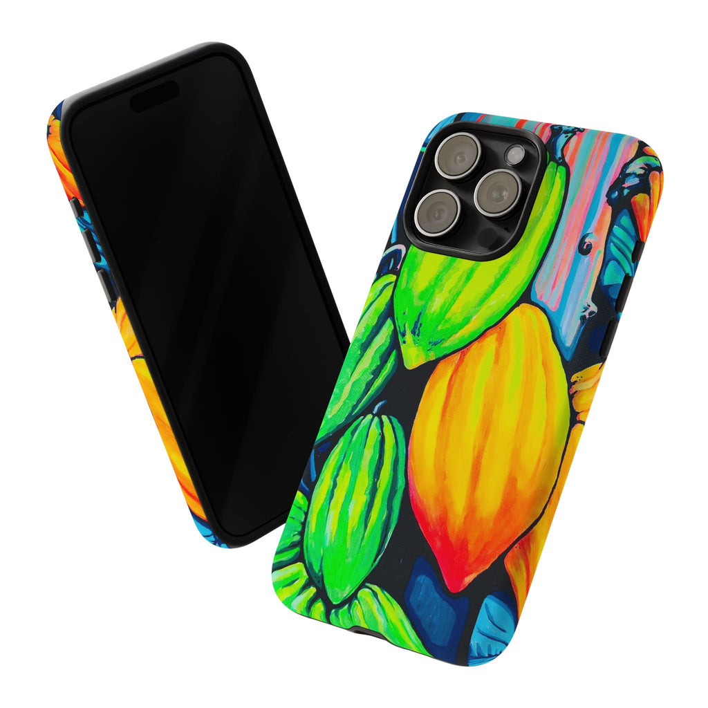 Neon Cacao Tough Phone Case