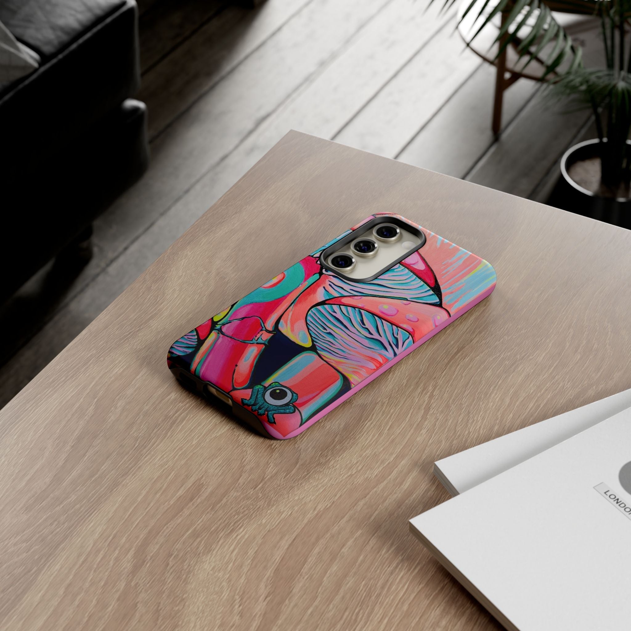 Neon Sushi Tough Phone Case