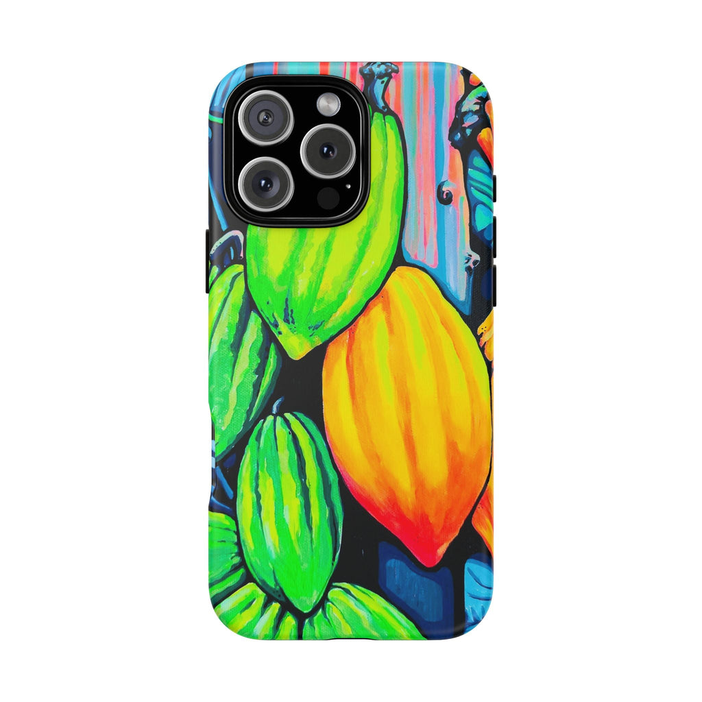 Neon Cacao Tough Phone Case