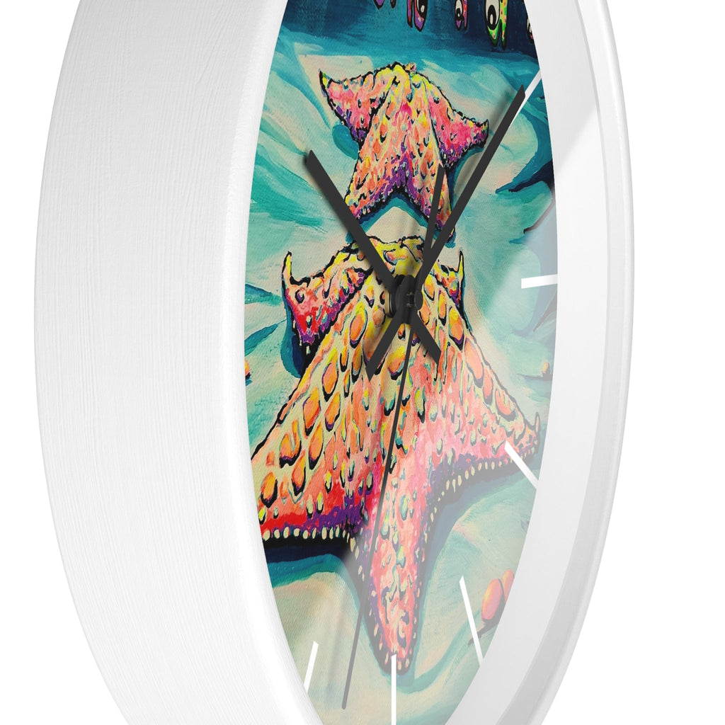 Cyclops Starfish Pop Art Wall Clock
