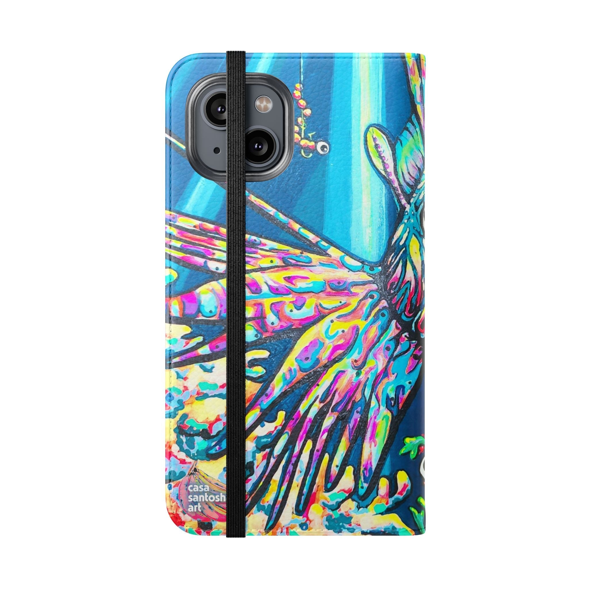 Cyclops Lionfish Flip Phone Case – Wallet Cover with Card Slots