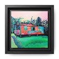 Framed Luis Russell House Bocas Canvas Print