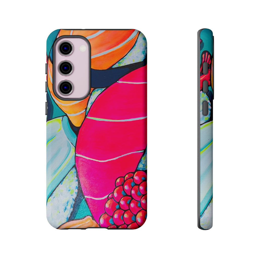 Neon Sushi Tough Phone Case