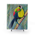 Cyclops Toucan Pop Art Shower Curtain