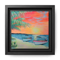 Framed Panga Express Canvas Print