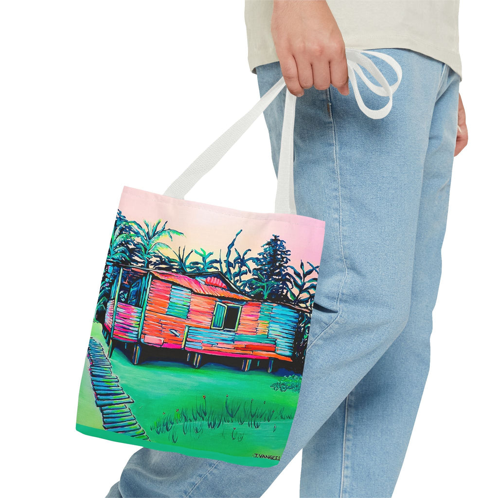 Premium Luis Russell House Bocas Tote Bag, Original Artist Design, Reusable Shopping Tote, Eco-Friendly