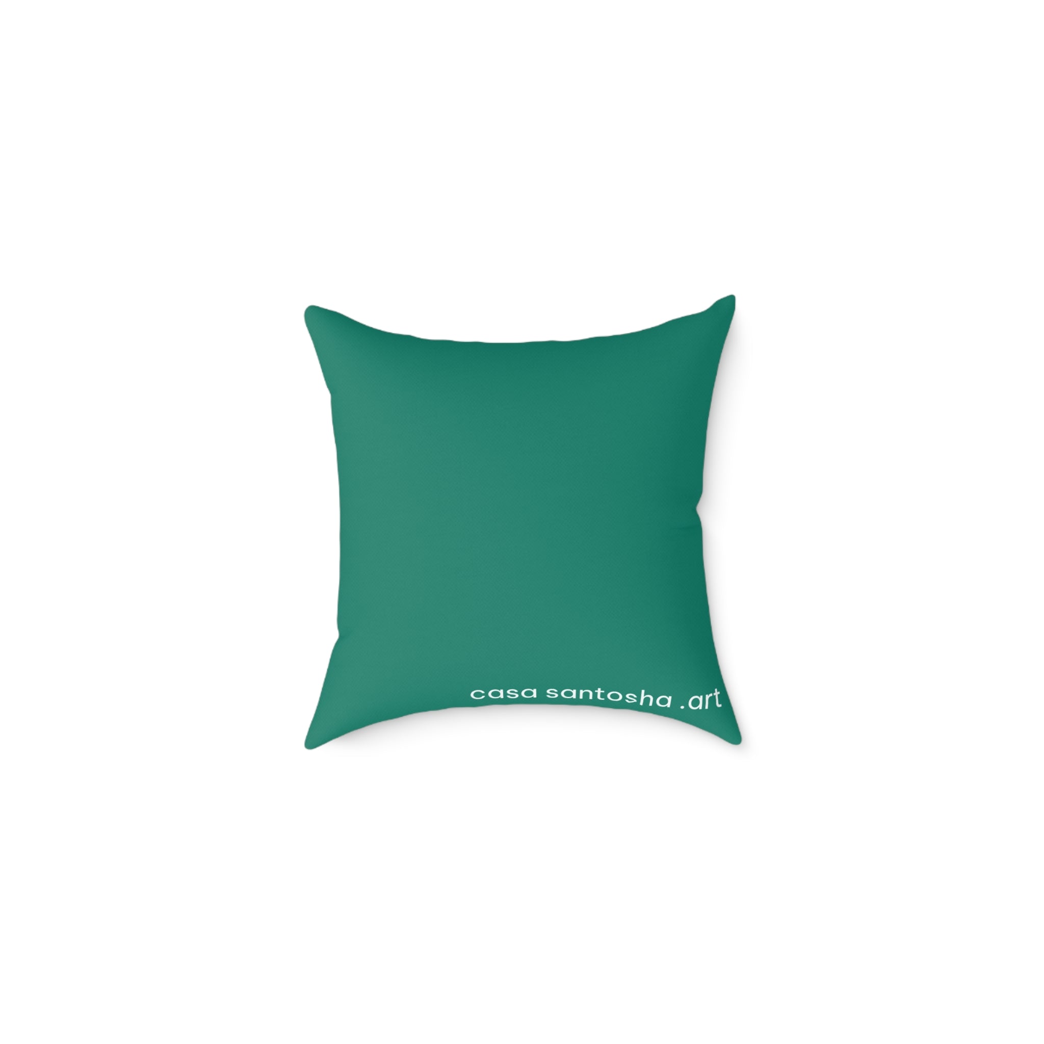 Neon Fried Fish Art Canvas Decorative Pillow