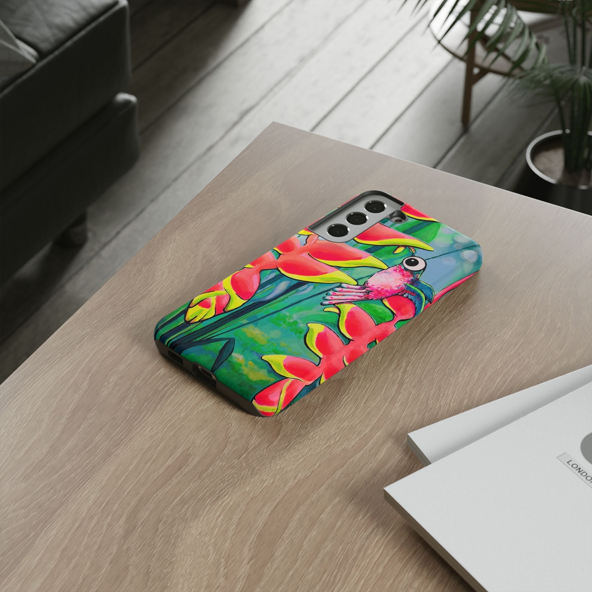 Cyclops Hummingbirds Tough Phone Case