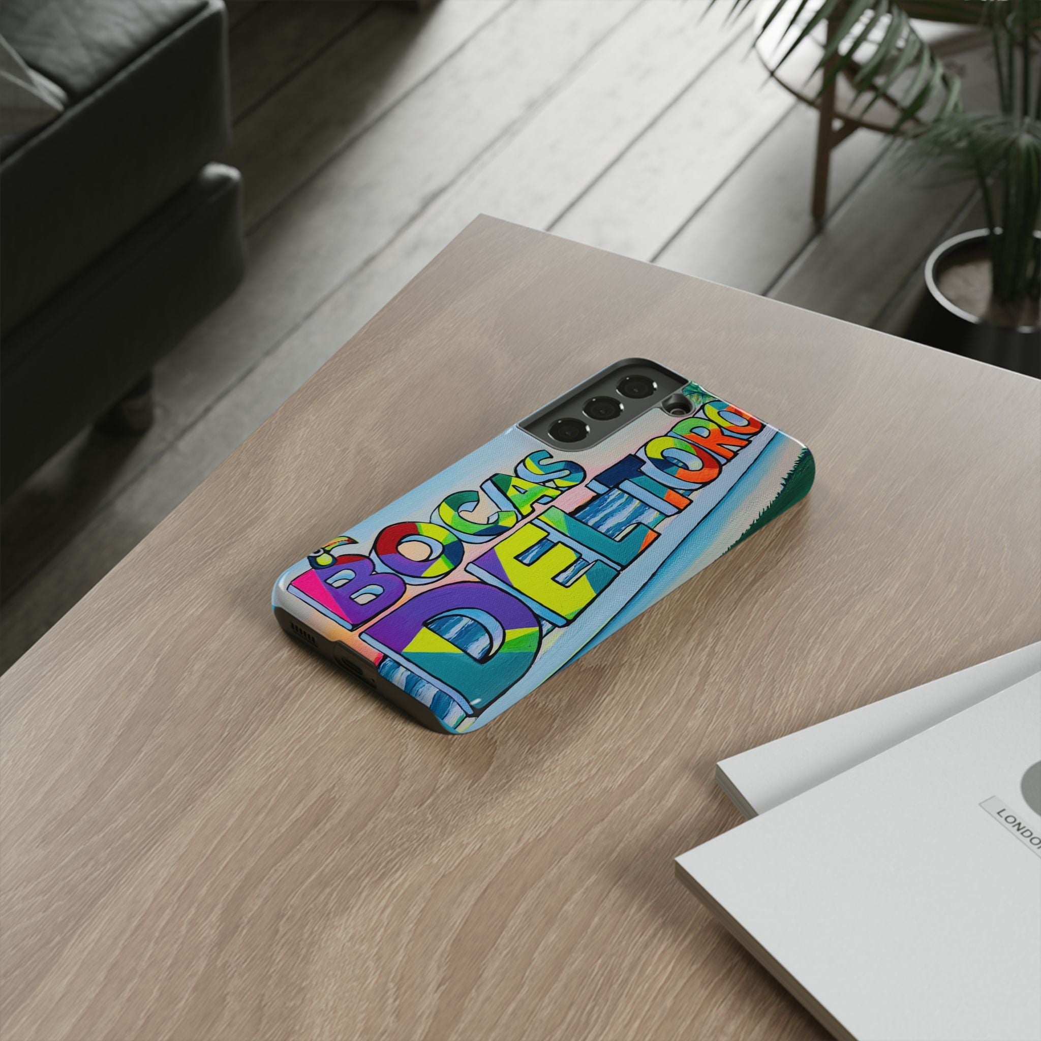 Bocas Del Toro Sign Tough Phone Case