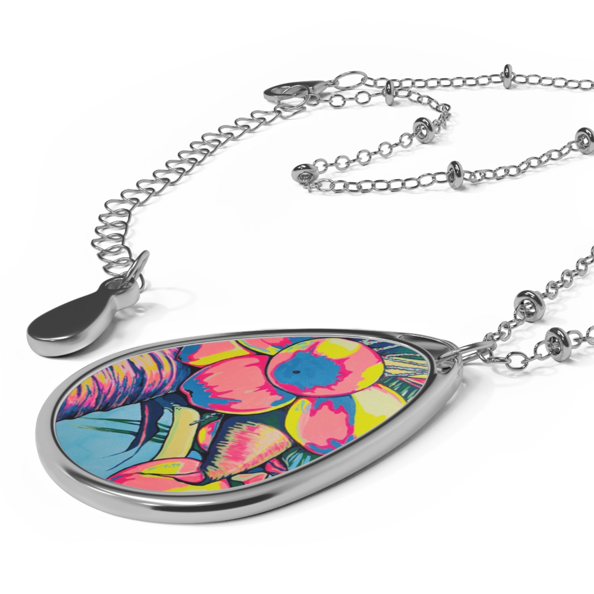Neon Coconuts Necklace