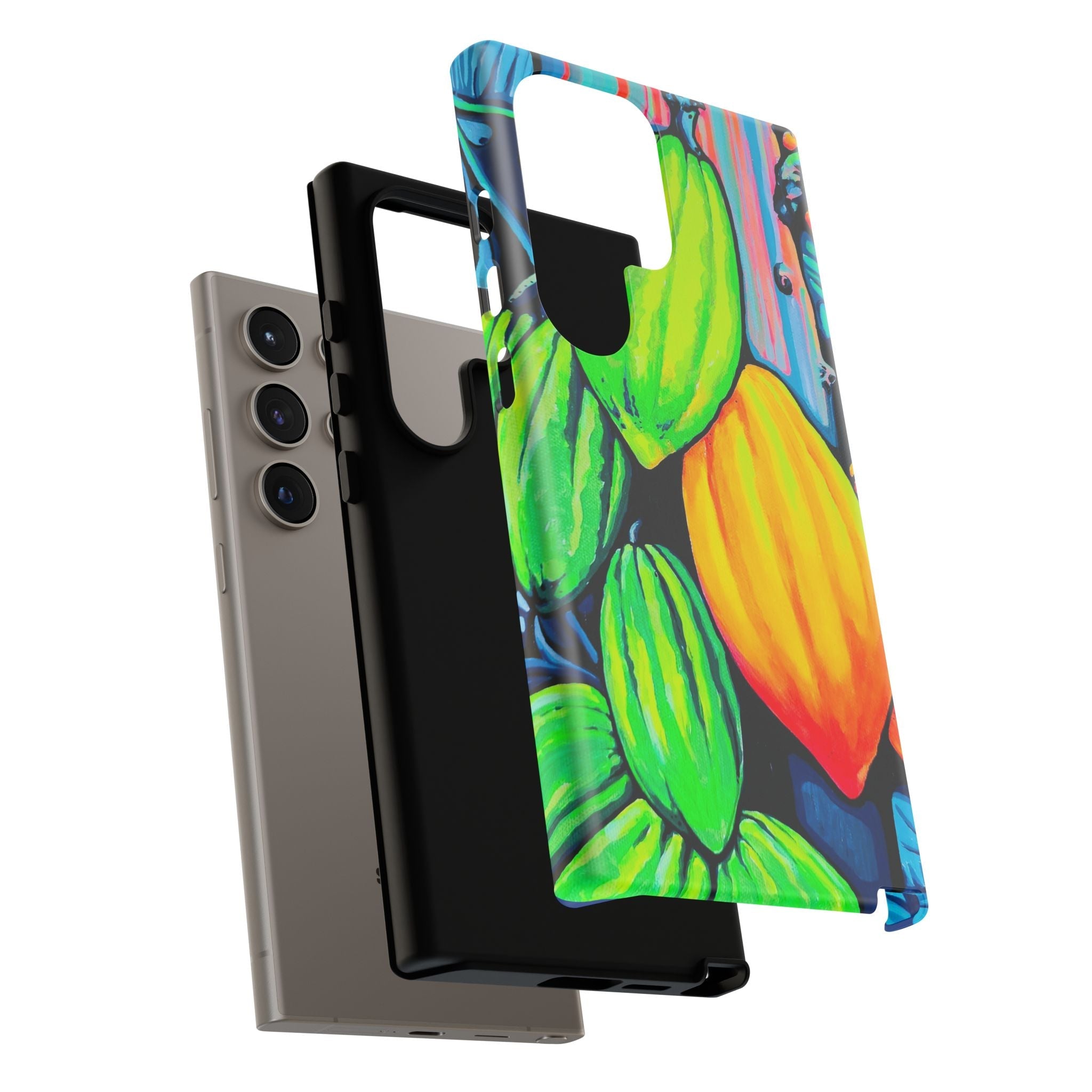 Neon Cacao Tough Phone Case