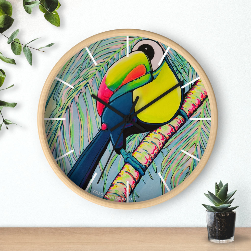 Cyclops Toucan Pop Art Wall Clock