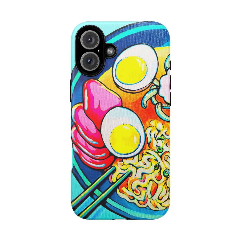 Neon Ramen Tough Phone Case