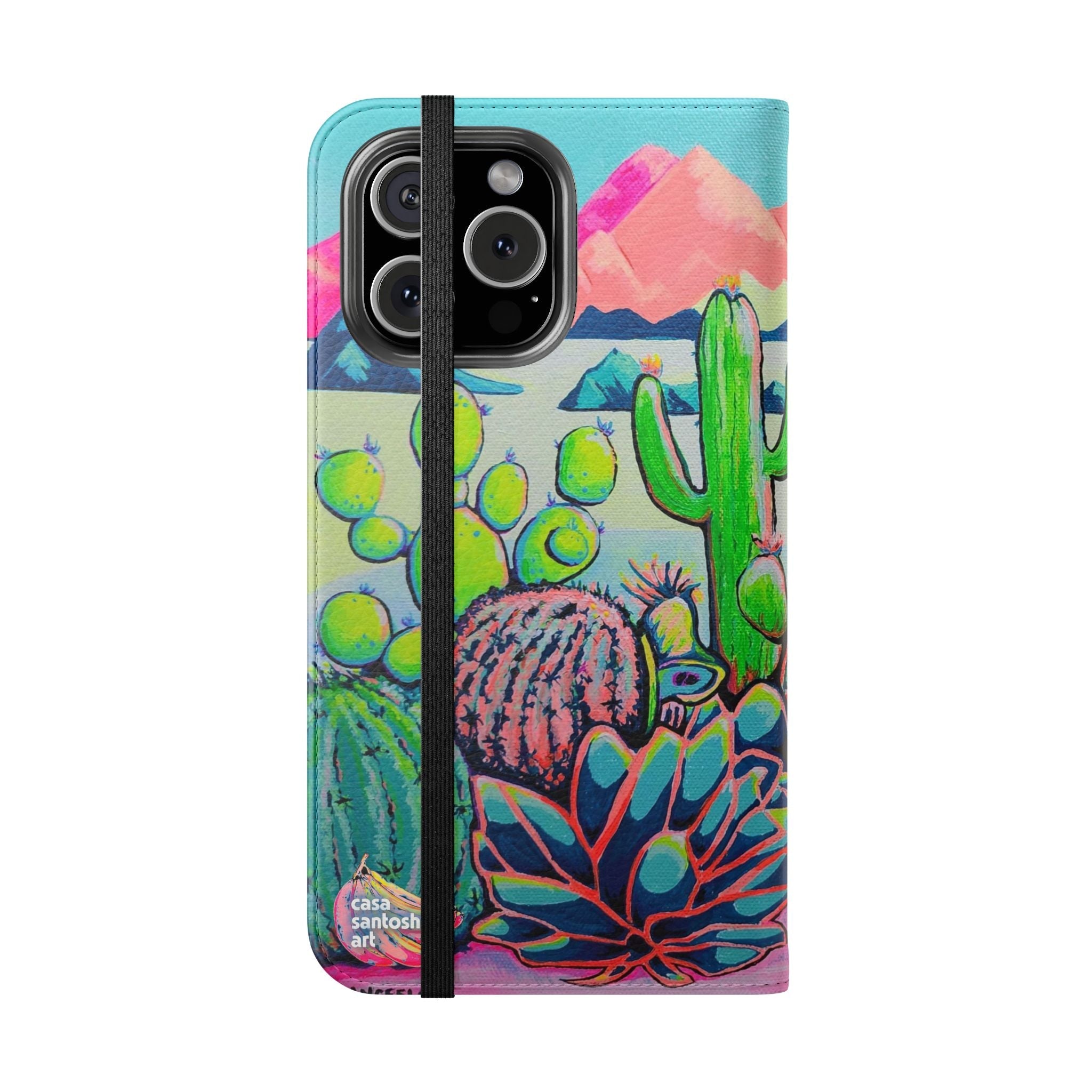 Cyclops Camel Flip Phone Case – Wallet Cover with Card Slots