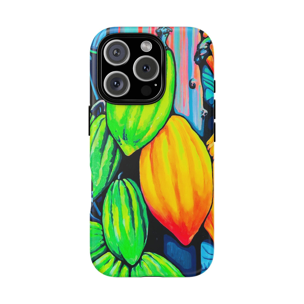Neon Cacao Tough Phone Case