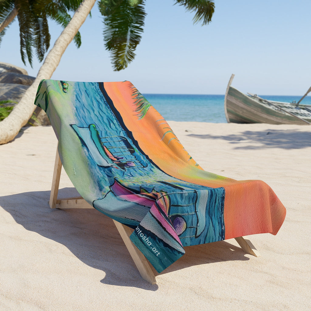 Panga Express Beach Towel for Summer Fun and Vacation Essentials