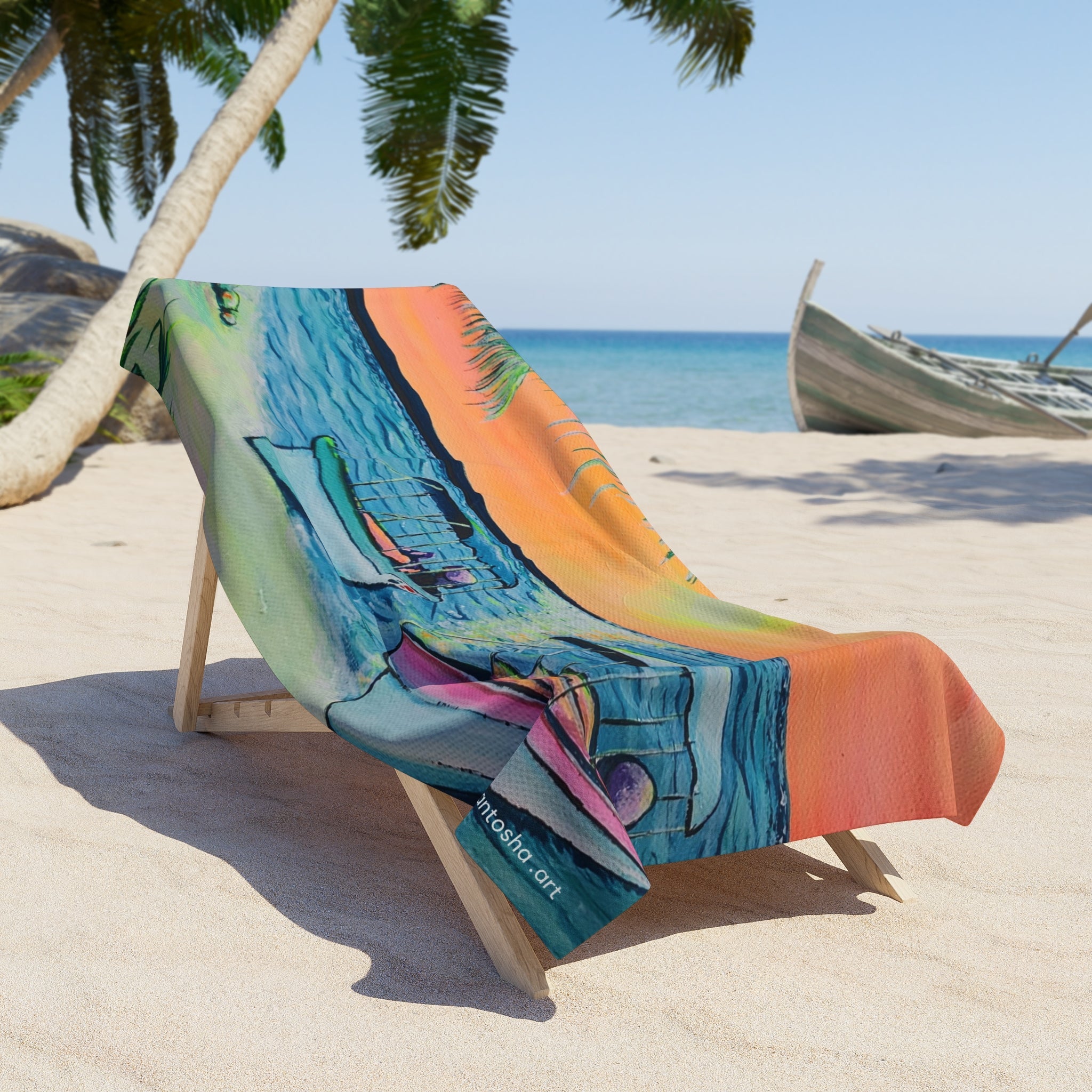 Panga Express Beach Towel for Summer Fun and Vacation Essentials