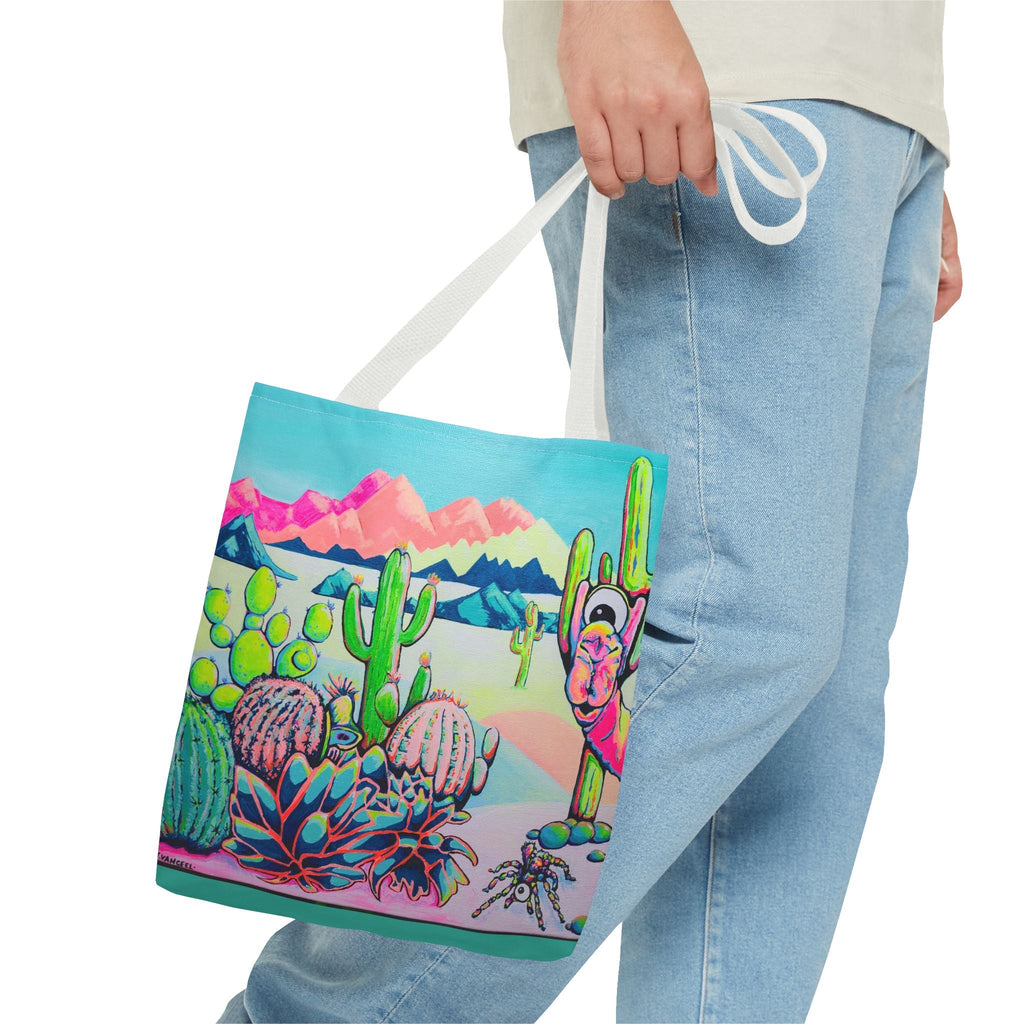Premium Cyclops Camel Tote Bag, Original Artist Design, Reusable Shopping Tote,  Eco-Friendly