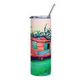Luis Russell House Bocas Stainless Steel Tumbler, 20oz | Fun Travel Mug, Eco-Friendly