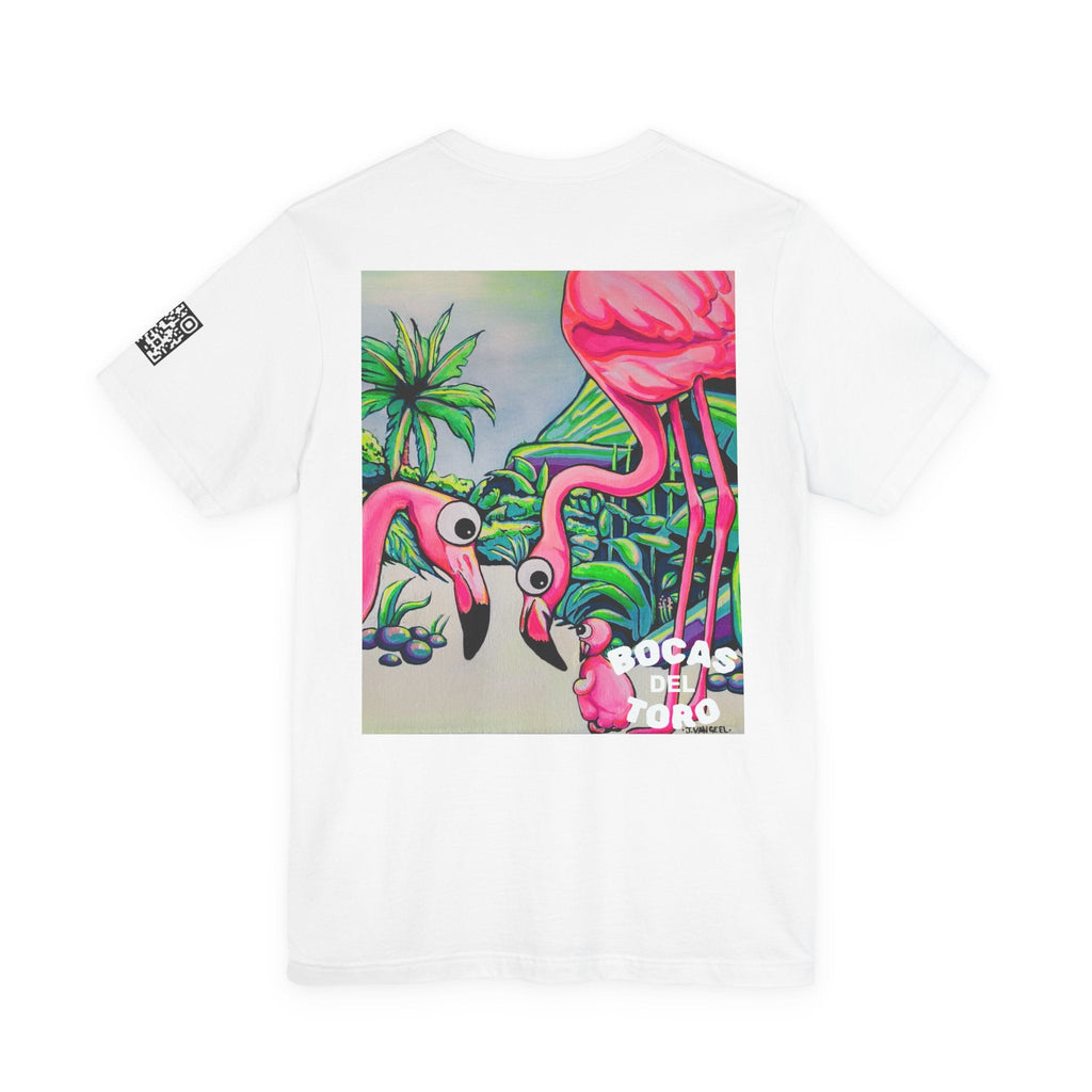 Unisex Cyclops Flamingo Family Tee