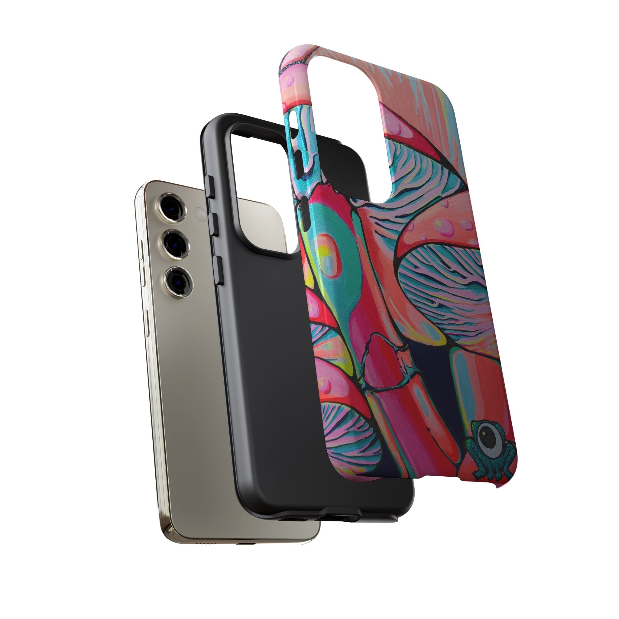 Neon Sushi Tough Phone Case