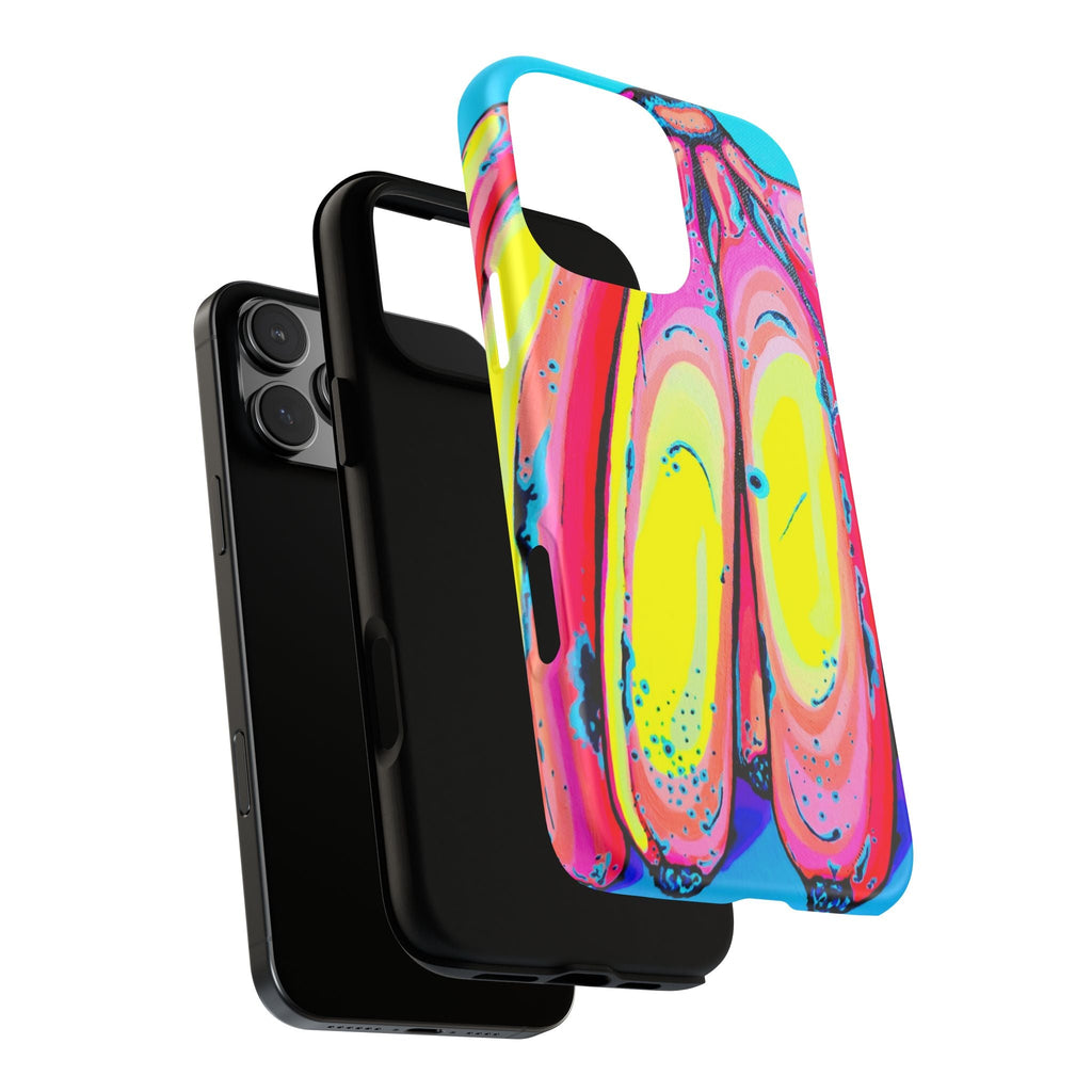 Neon Fat Bananas Tough Phone Case