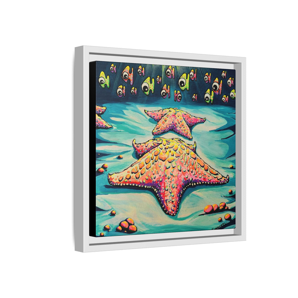 Framed Cyclops Starfish Canvas Print