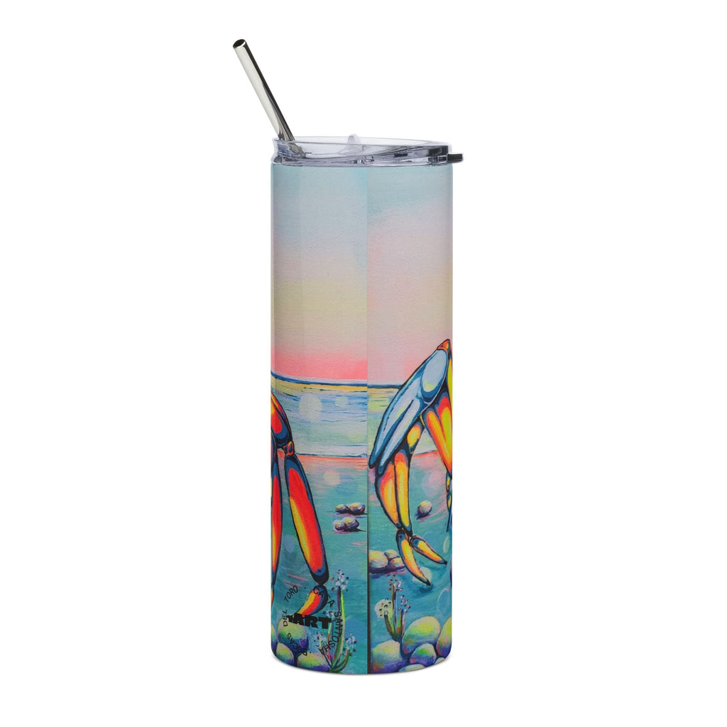 Cyclops Crab Stainless Steel Tumbler, 20oz | Fun Travel Mug, Eco-Friendly