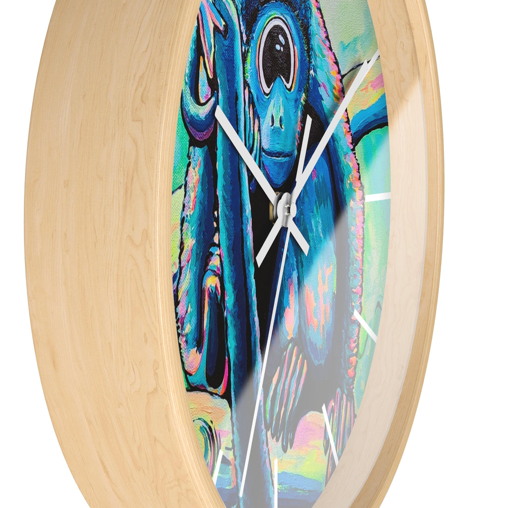 Cyclops Monkey Pop Art Wall Clock