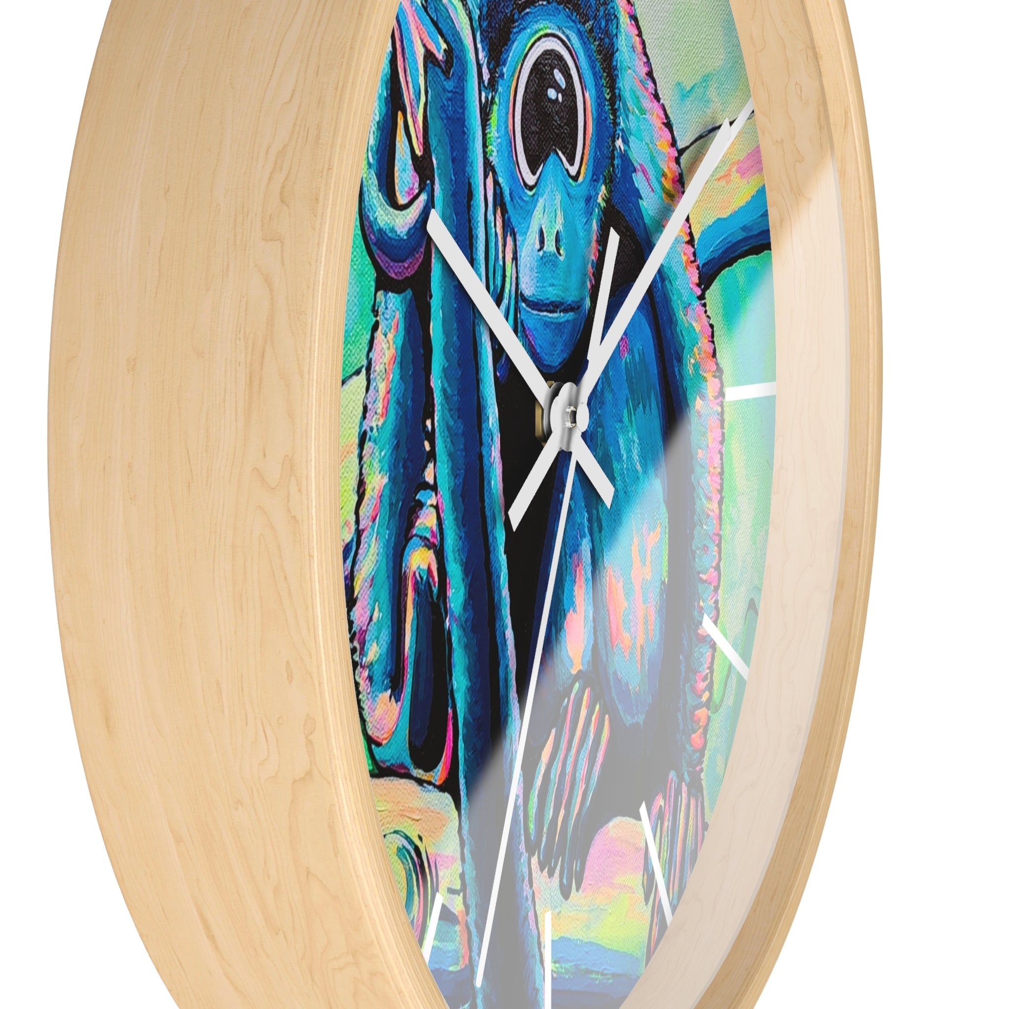 Cyclops Monkey Pop Art Wall Clock