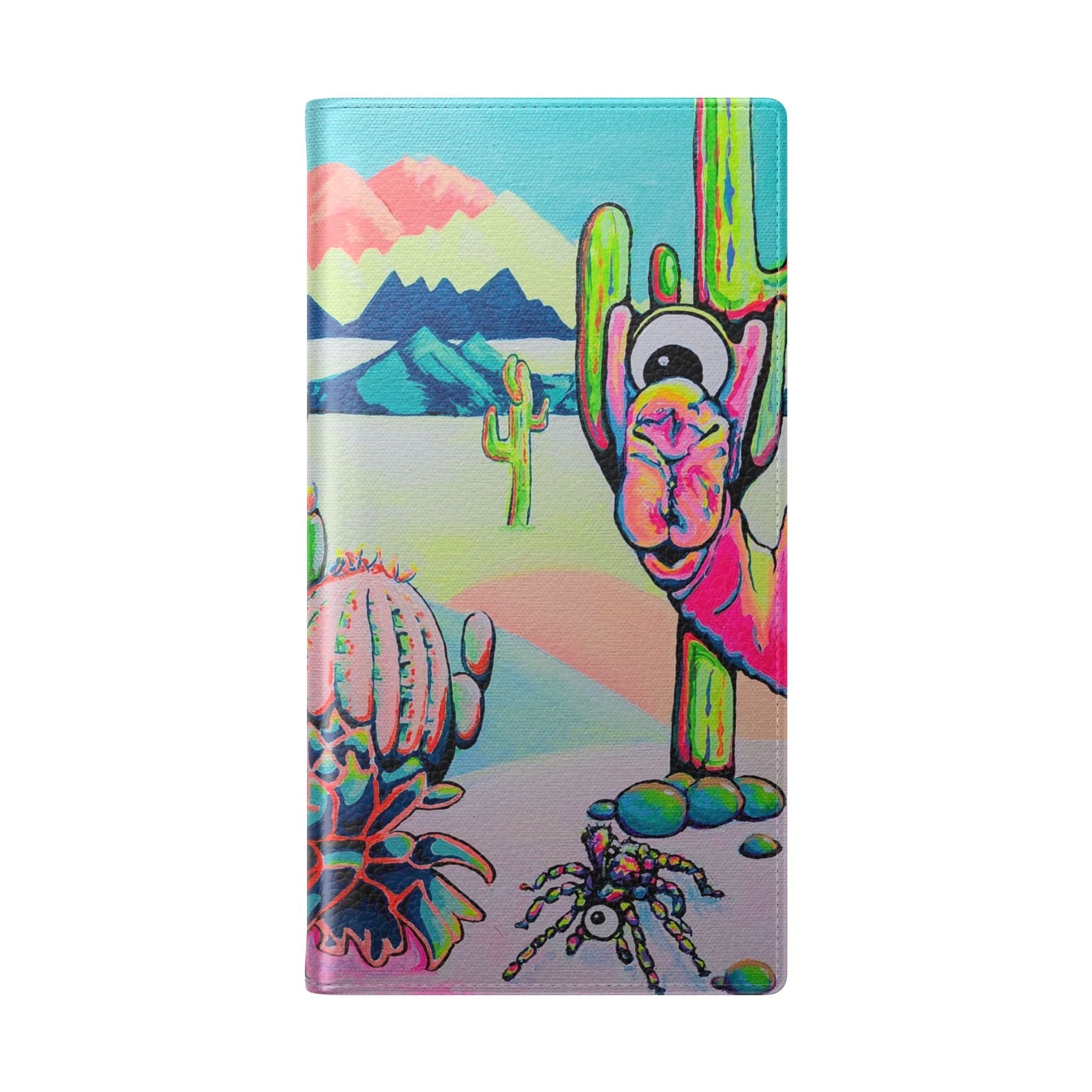 Cyclops Camel Flip Phone Case – Wallet Cover with Card Slots