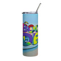 Bocas Del Toro Sign Stainless Steel Tumbler, 20oz | Fun Travel Mug, Eco-Friendly