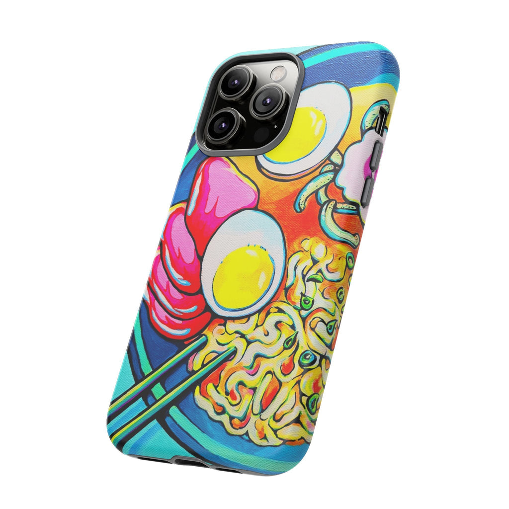 Neon Ramen Tough Phone Case