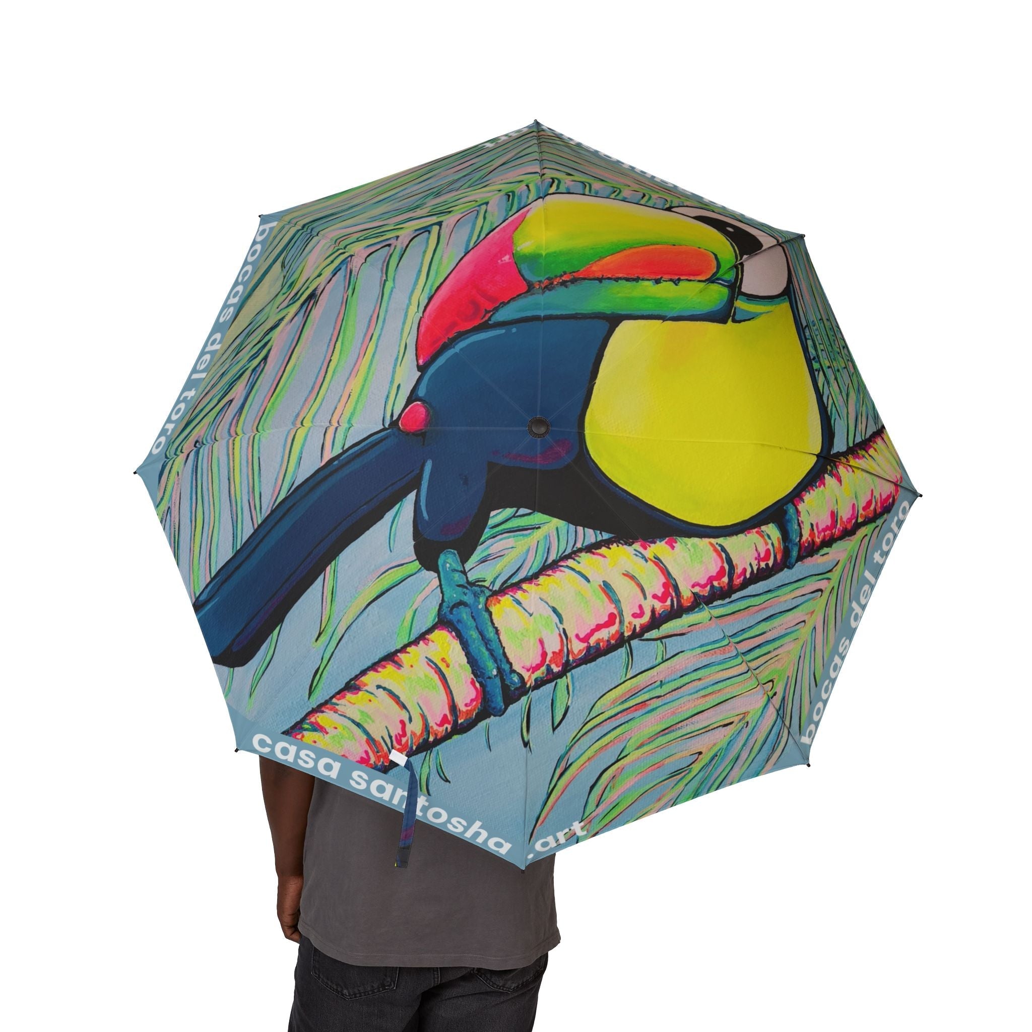Cyclops Toucan Umbrella - Foldable & Stylish Rain Gear
