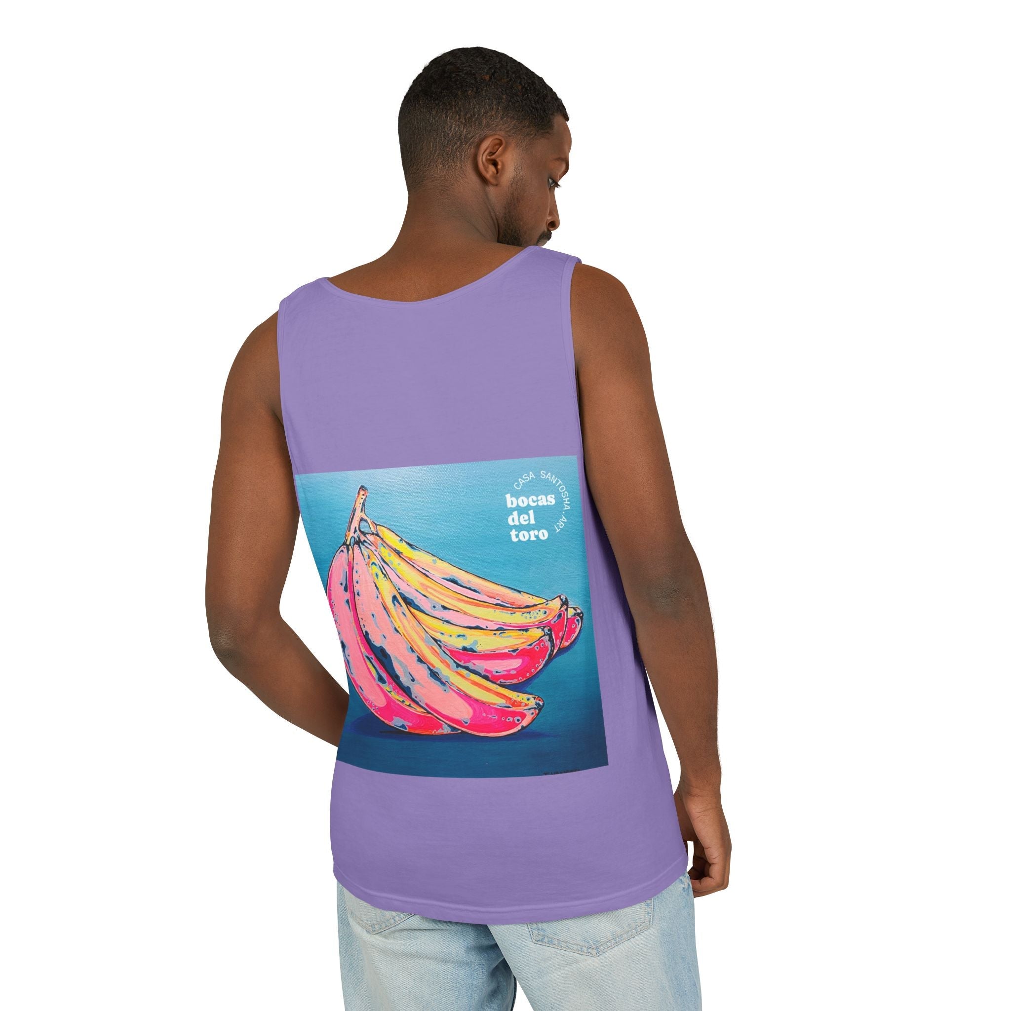 Unisex Neon Bananas Tank Top - Perfect for Summer Vibes