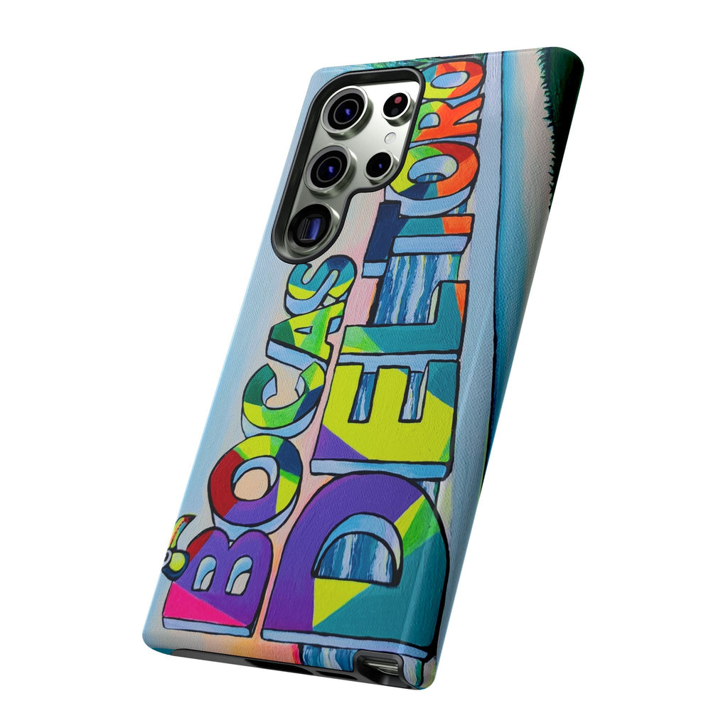 Bocas Del Toro Sign Tough Phone Case