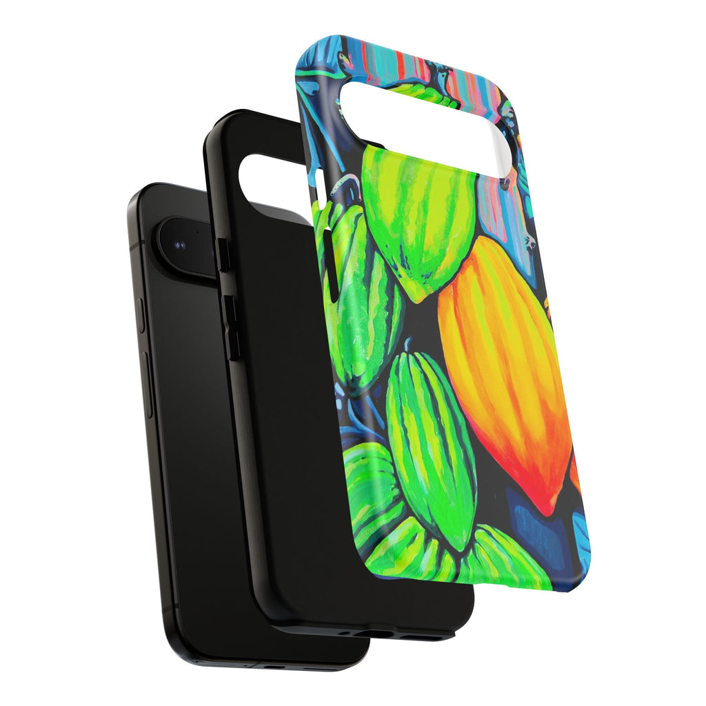 Neon Cacao Tough Phone Case