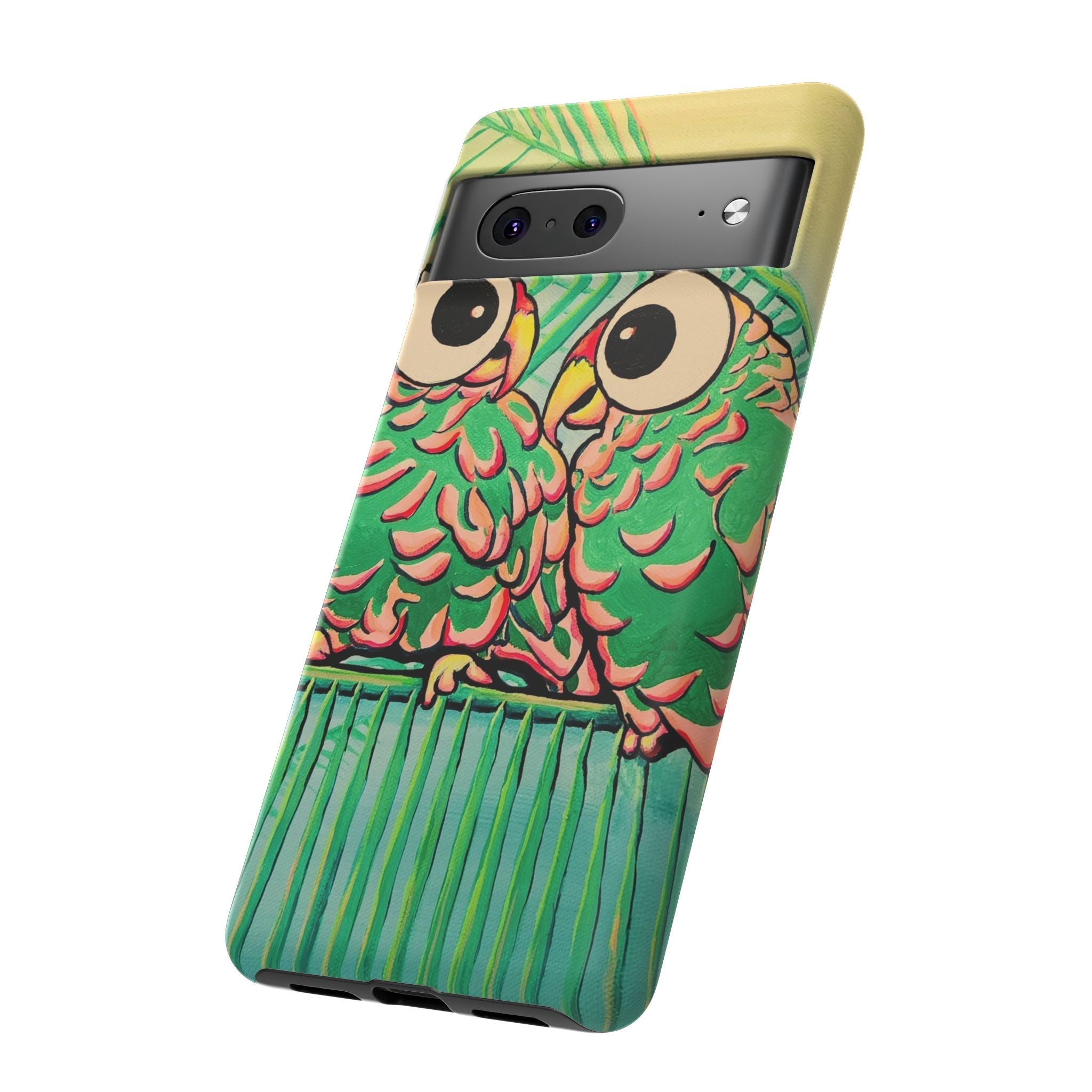 Chatty Cyclops Parrots Tough Phone Case