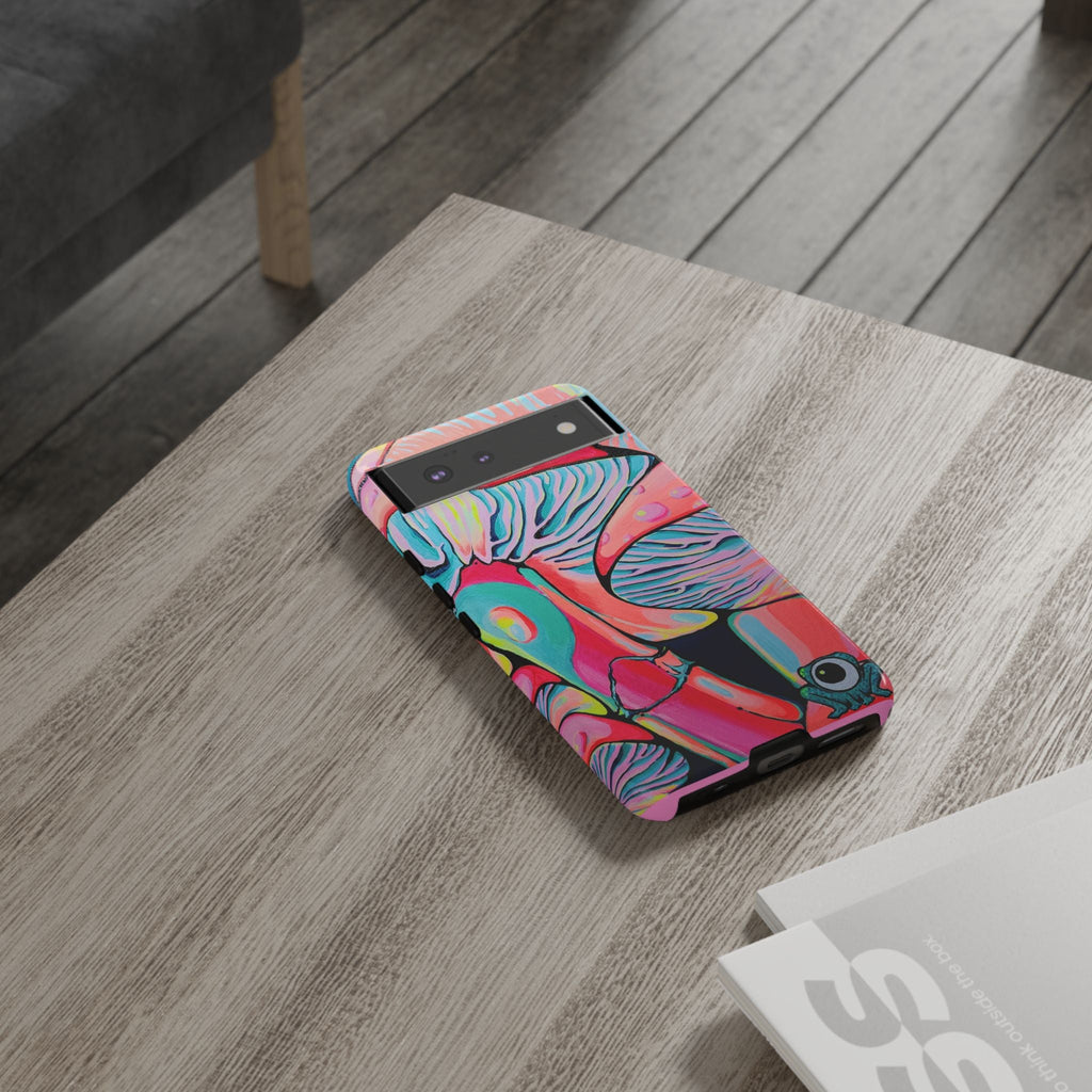 Trippy Mushrooms Tough Phone Case