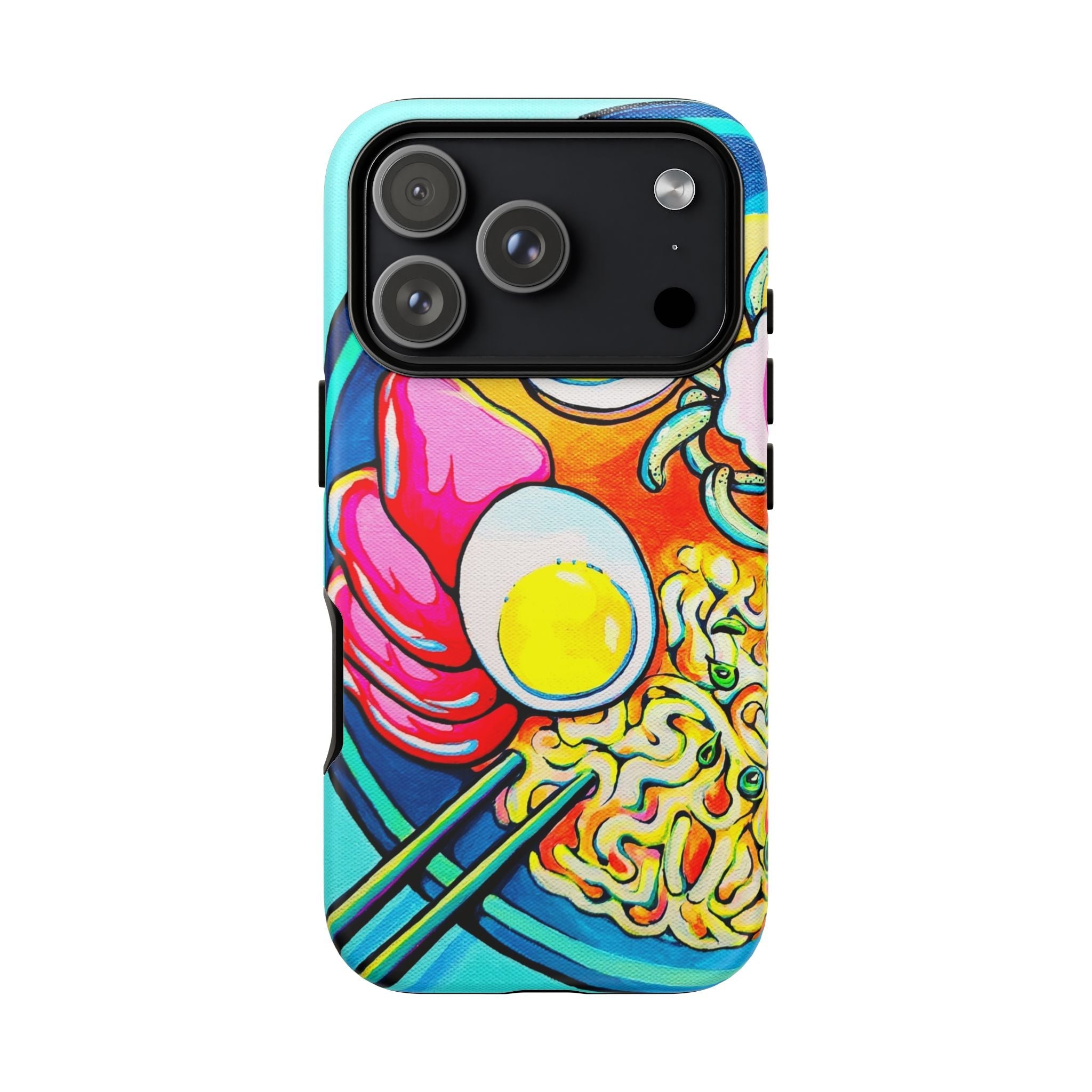 Neon Ramen Tough Phone Case