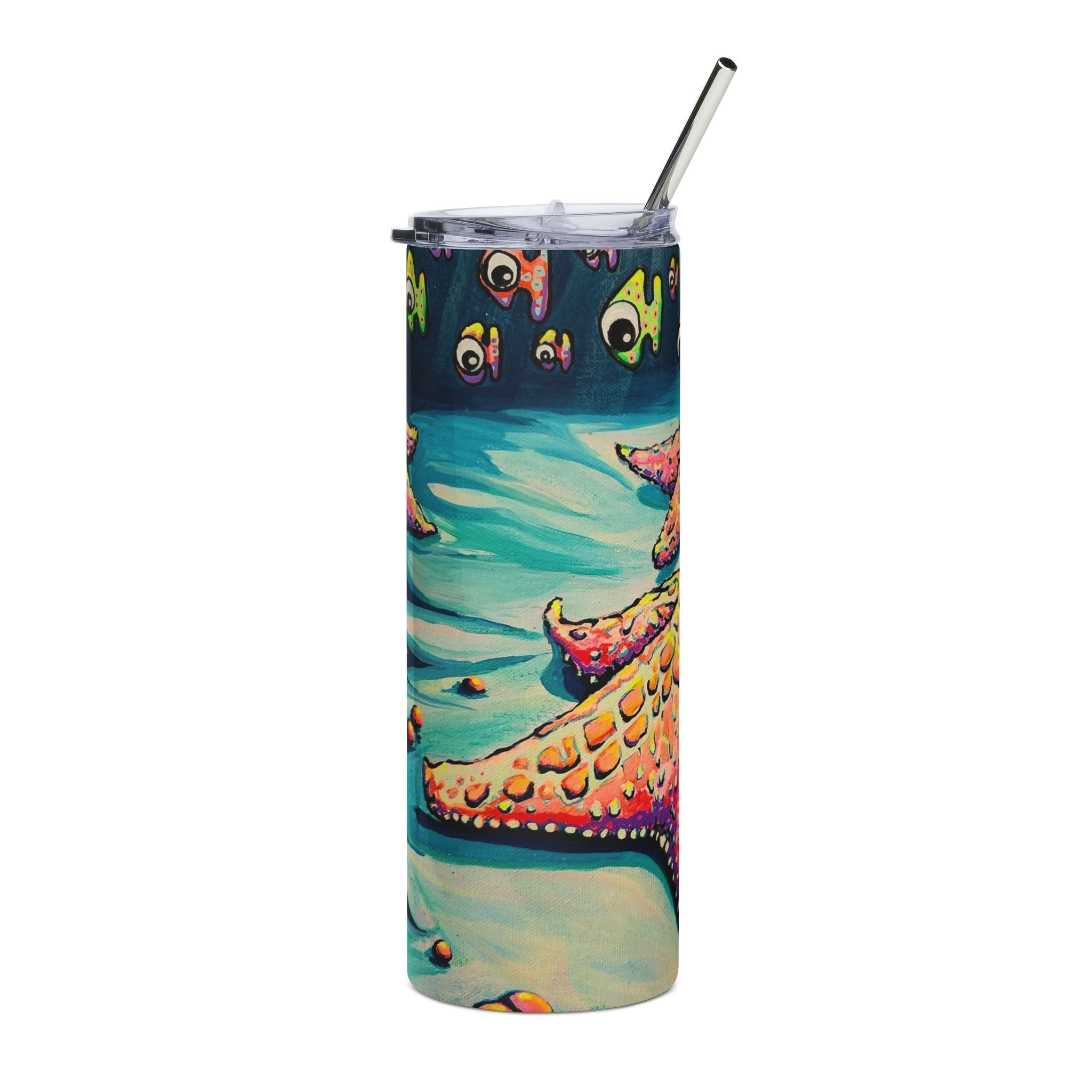 Cyclops Starfish Stainless Steel Tumbler, 20oz | Fun Travel Mug, Eco-Friendly
