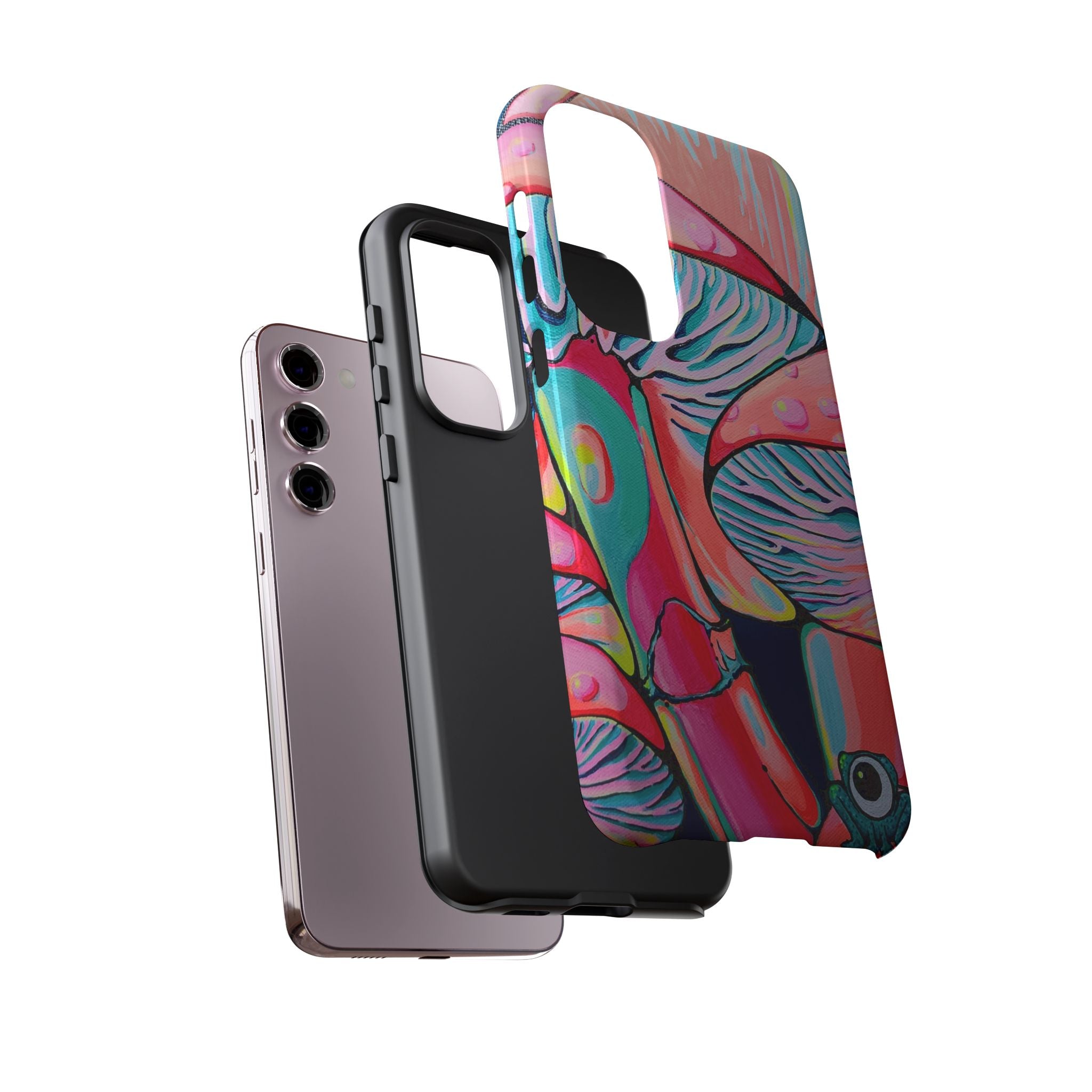 Trippy Mushrooms Tough Phone Case