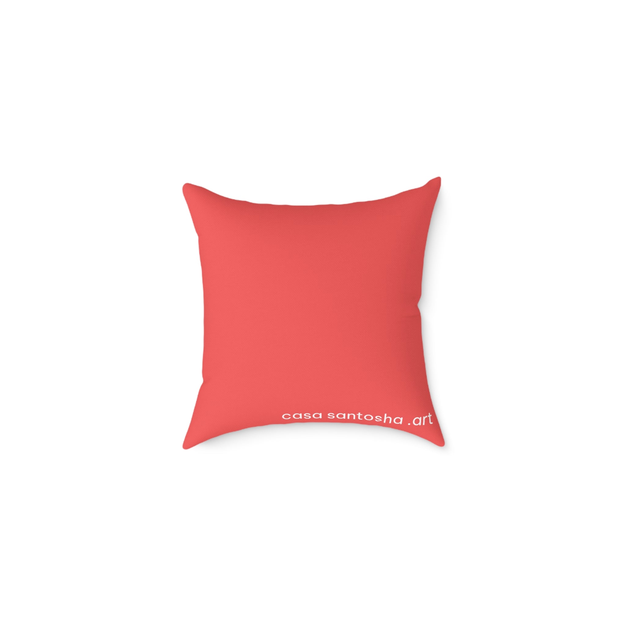 Trippy Mushrooms Art Canvas Decorative Pillow
