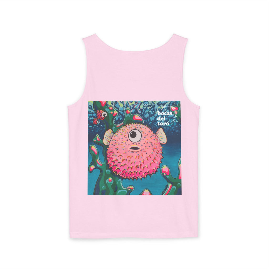 Unisex Cyclops Pufferfish Tank Top - Perfect for Summer Vibes