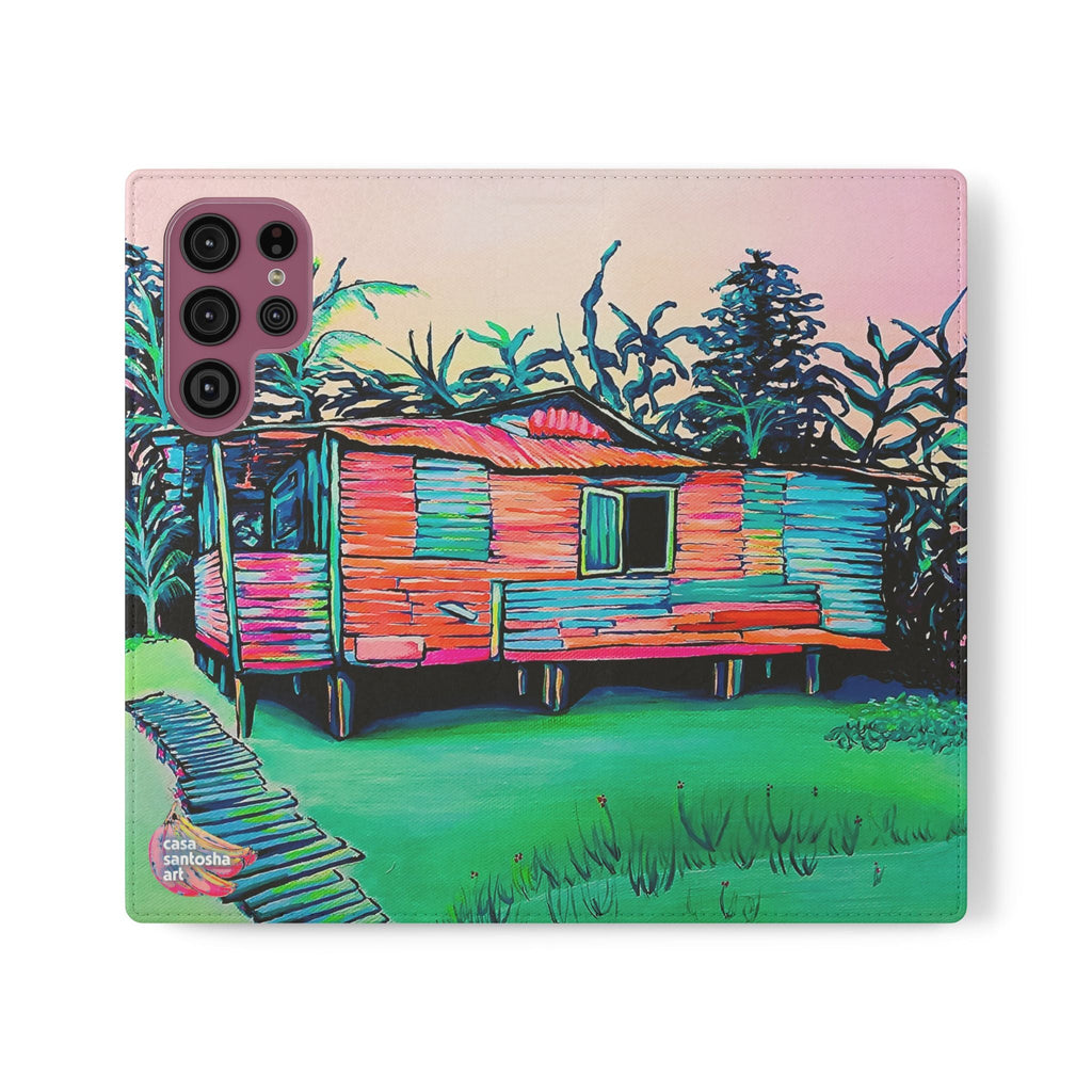 Luis Russell House Bocas Flip Phone Case – Wallet Cover with Card Slots