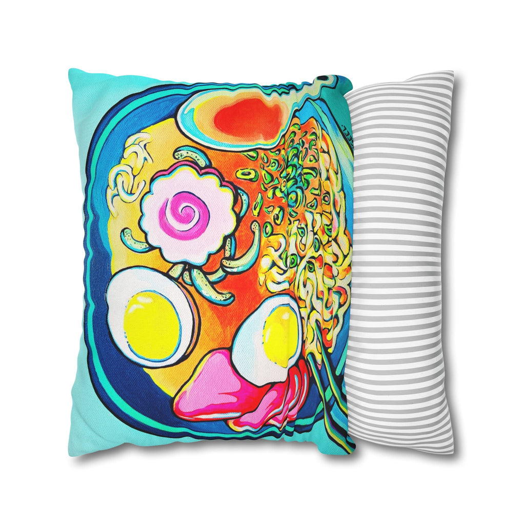Neon Ramen Pillowcase, Cover Only