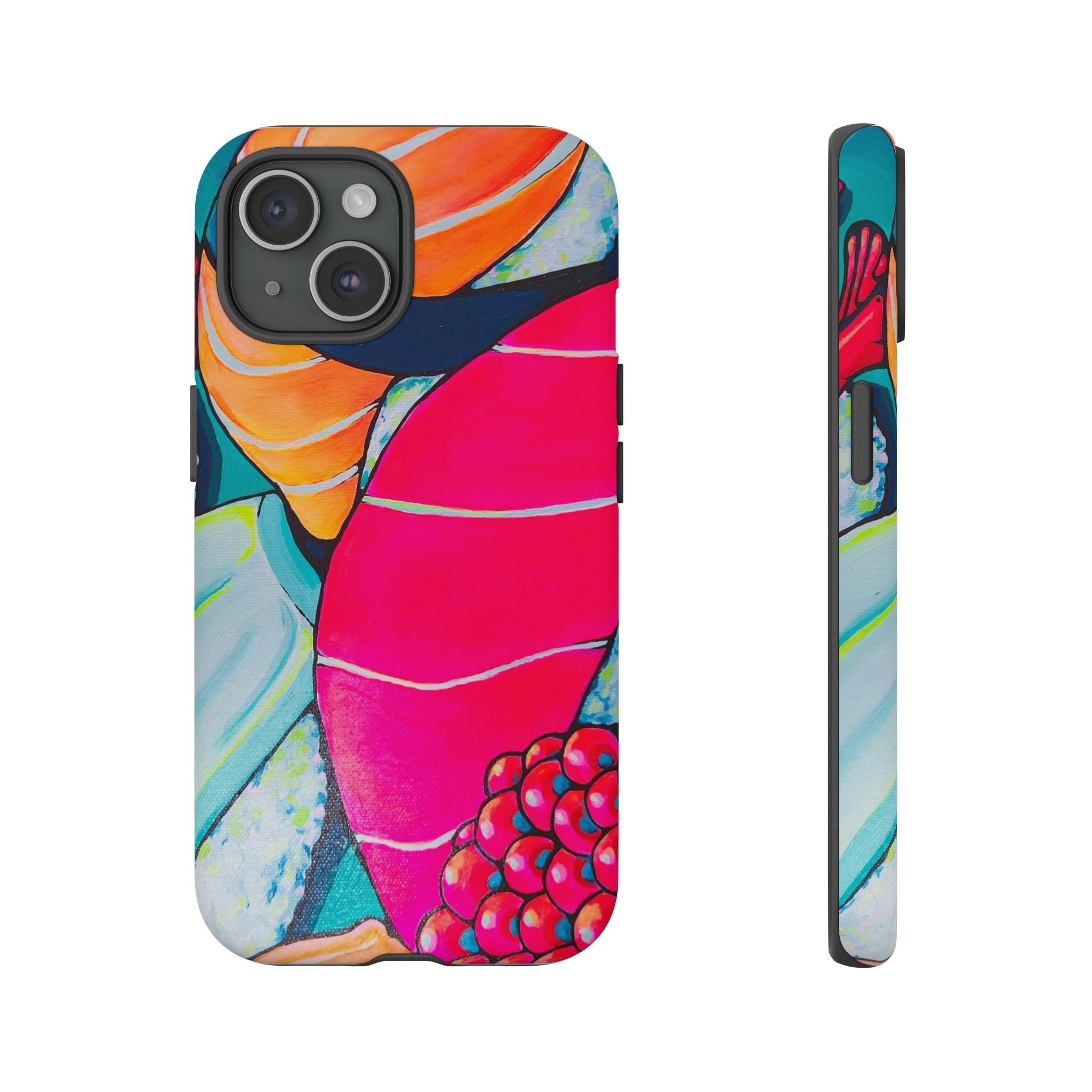 Neon Sushi Tough Phone Case