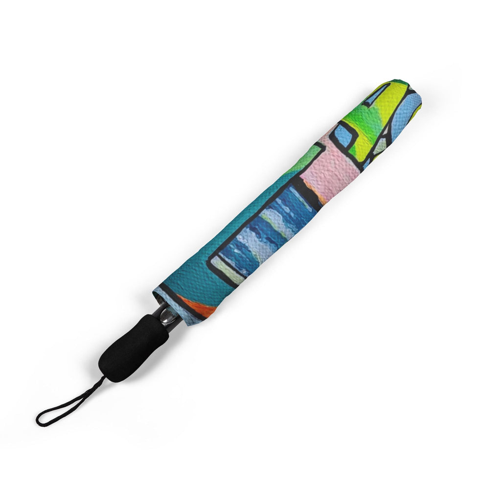 Bocas Del Toro Sign Umbrella - Foldable & Stylish Rain Gear